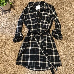 Abercrombie & Fitch Flannel Dress Size XSP